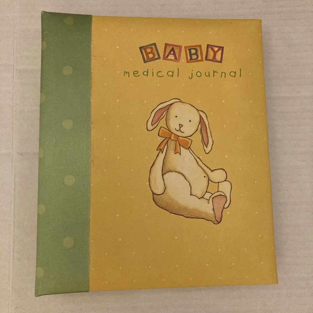 Baby Medical Record Journal C.R. Gibson NOS